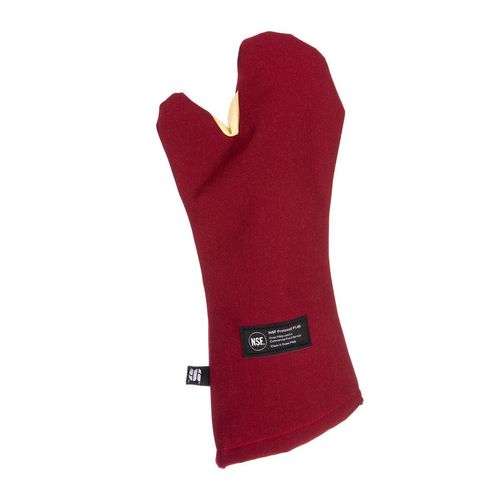 San Jamar 18 Conventional Cool-Touch Flame Mitt - 1