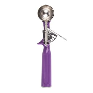 Vollrath 3/4oz Disher Purple Handle - 3