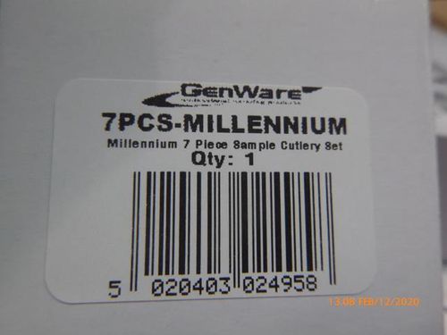 Millennium 7 Piece Sample Cutlery Set - 7PCS-MILLENNIUM - 5