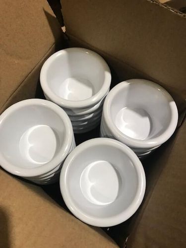 GenWare Melamine White Smooth Ramekin 85ml/ 3oz (Pack of 24) - S280-02 - 7