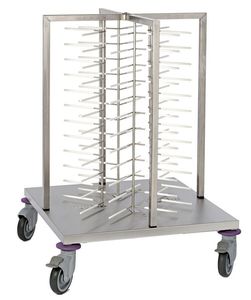 Bourgeat Modular Plated Food Storage Trolley - Small - 11650-01 - 1