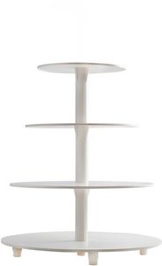 4-tier Wedding Cake Stand 20, 25, 32, And 34cm Height 55cm - 11220-01 - 1