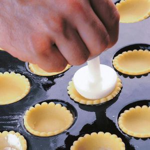 Matfer 2-head (round And Boat-shaped) Polypropylene Tart Tamper - 11008-01 - 3