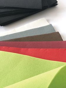 Box Of 900 (18 Packets Of 50) Double Thickness Paper Napkins, 2 Ply, 38x38cm, Pistachio - 713879 - 1