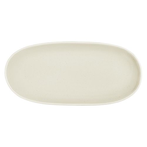 Olympia Chia Oval Plates Sand 280x135mm (6 Pack) - JK491 - 1
