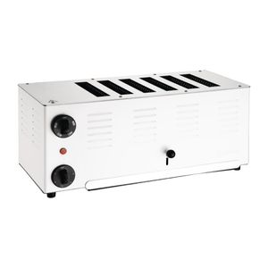 Rowlett Regent 6 Slot Toaster White with Duraheat Elements - HW906 - 1