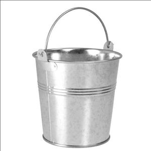 Galvanised Presentation Bucket 9.1X11.6X11Cm - SBG1210 - 1