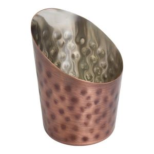 Tapered Presentation Cup - Hammered - Antique Copper - PCT-HAC - 1
