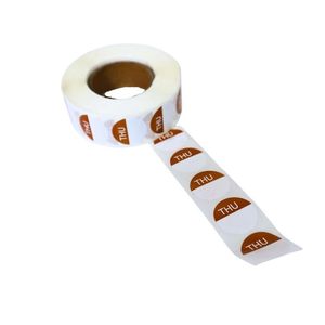 Round Day Dot Label 19Mm - Thursday - DAYTHU - 1
