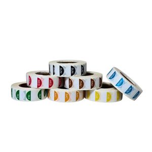 Round Day Dot Label 19Mm- Mon - Sun - DAY7 - 1