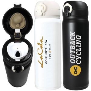 Custom Branded Thermic Vacuum Steel Flask (480ml)  - C5625 - 1