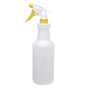 Jantex Colour-Coded Trigger Spray Bottle Yellow 750ml - CD816  - 1