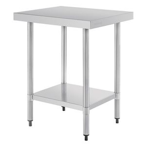 Vogue Stainless Steel Prep Table 600mm - T389  - 1