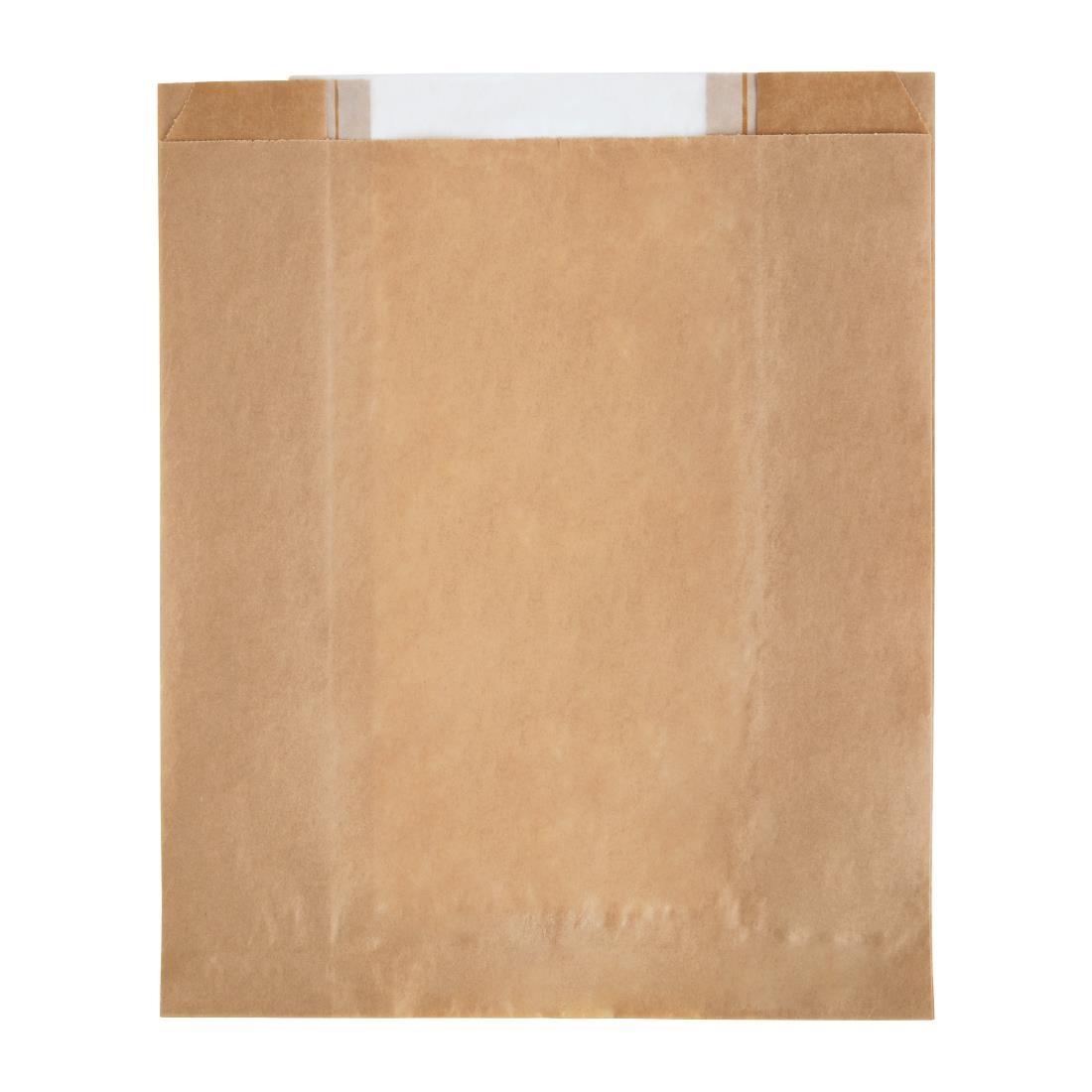 Fiesta Compostable Food Bags with Glassine Windows (Pack of 1000) - DC875  - 2