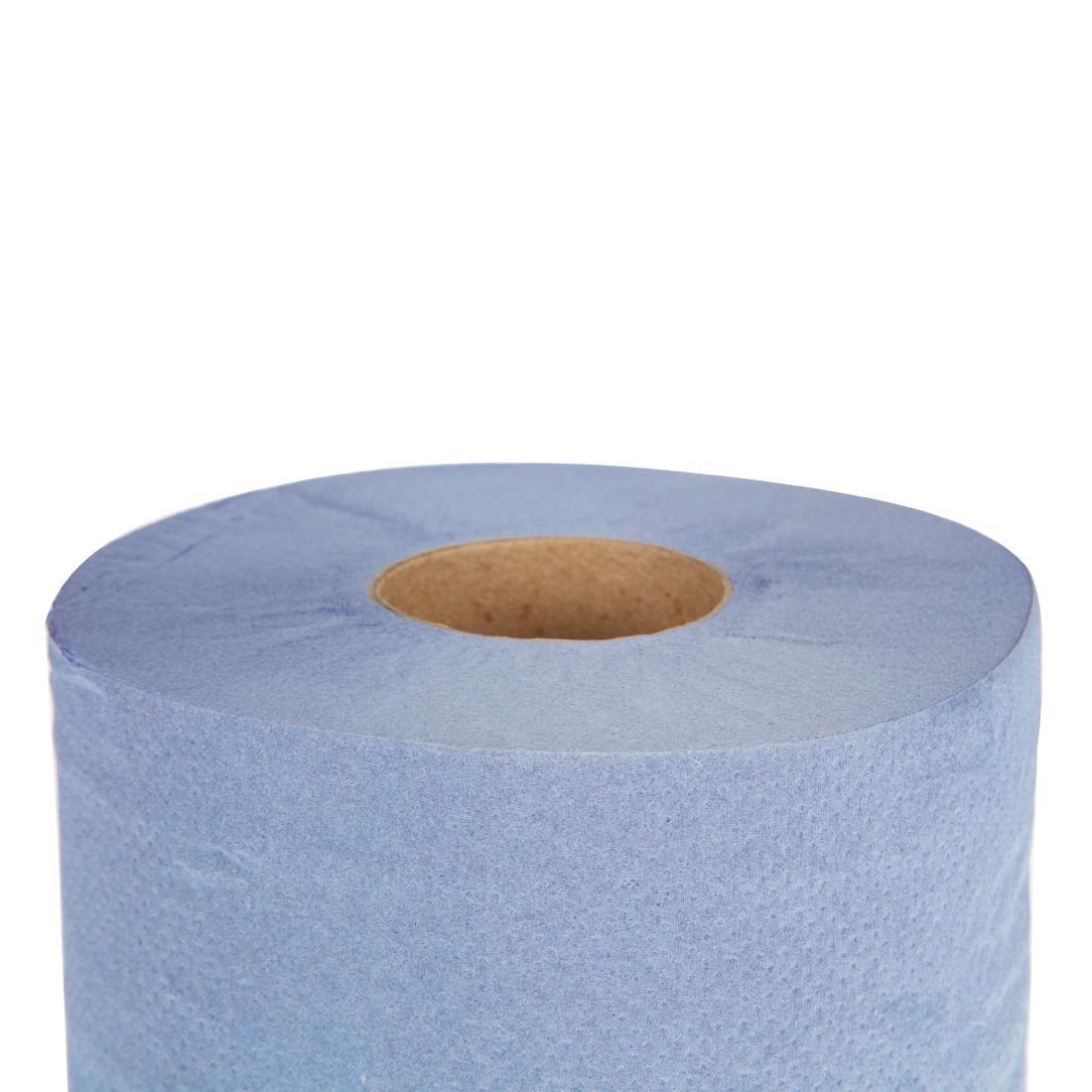 Jantex Centrefeed Blue Rolls 2-Ply 120m (Pack of 6) - DL921  - 3