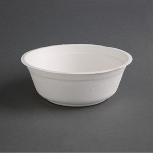 Fiesta Compostable Bagasse Bowls Round 32oz (Pack of 50) - FC511  - 1