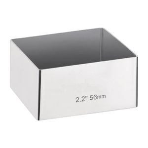 Square Mini Gateaux Mould 60 x 60mm - E063  - 1