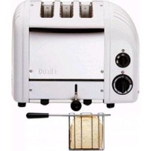 Dualit 2 + 1 Combi Vario 3 Slice Toaster White 31216 - CD352  - 1
