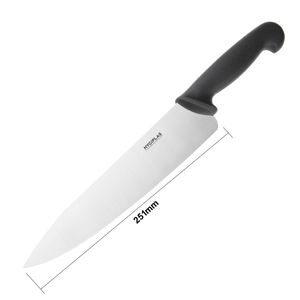 Hygiplas Chef Knife Black 25.5cm - C264  - 5