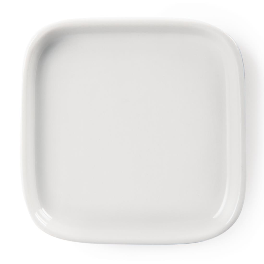 Olympia Flat Miniature Dishes 93mm (Pack of 12) - Y140  - 2