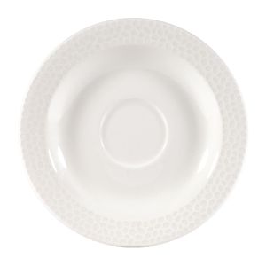 Churchill Isla Saucer White 128mm (Pack of 12) - DY842  - 1