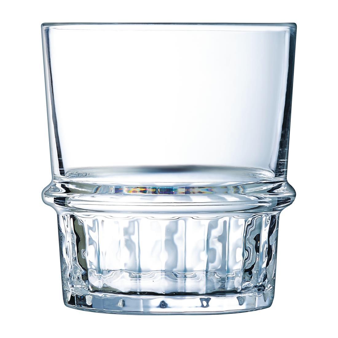 Arcoroc New York Rocks Glass 380ml (Pack of 6) - CY823  - 1