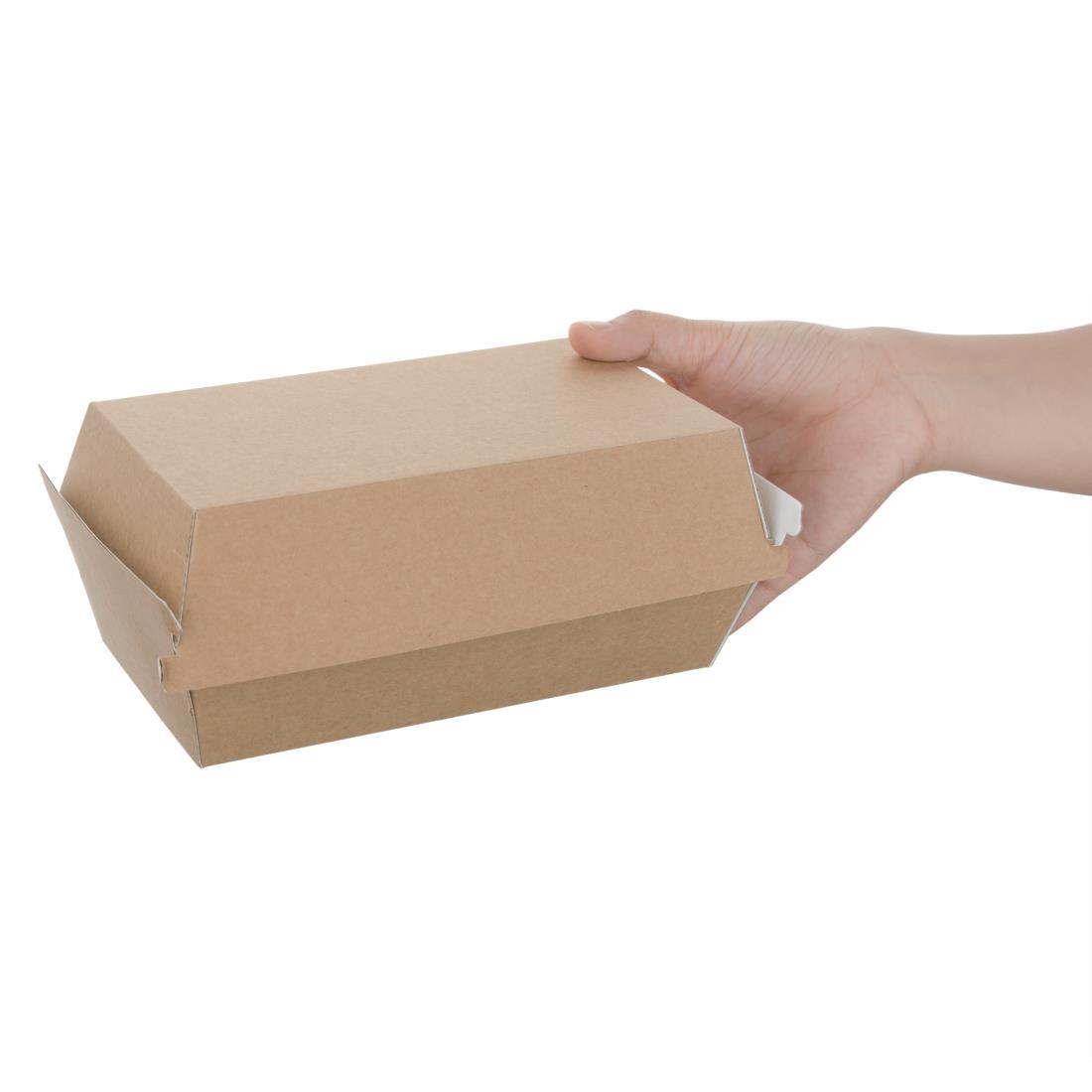 Fiesta Compostable Kraft Food Boxes Small 172mm (Pack of 200) - FB666  - 3