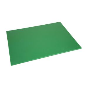 Hygiplas Low Density Green Chopping Board Large - HC875  - 1