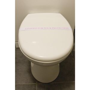 Hygiene Sanitary Toilet Strips (Pack of 250) - CG862  - 2