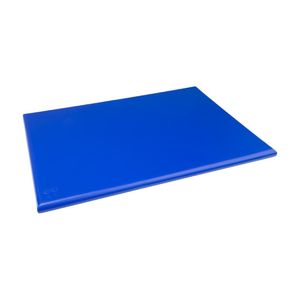 Hygiplas Extra Thick High Density Blue Chopping Board Large - J042  - 1