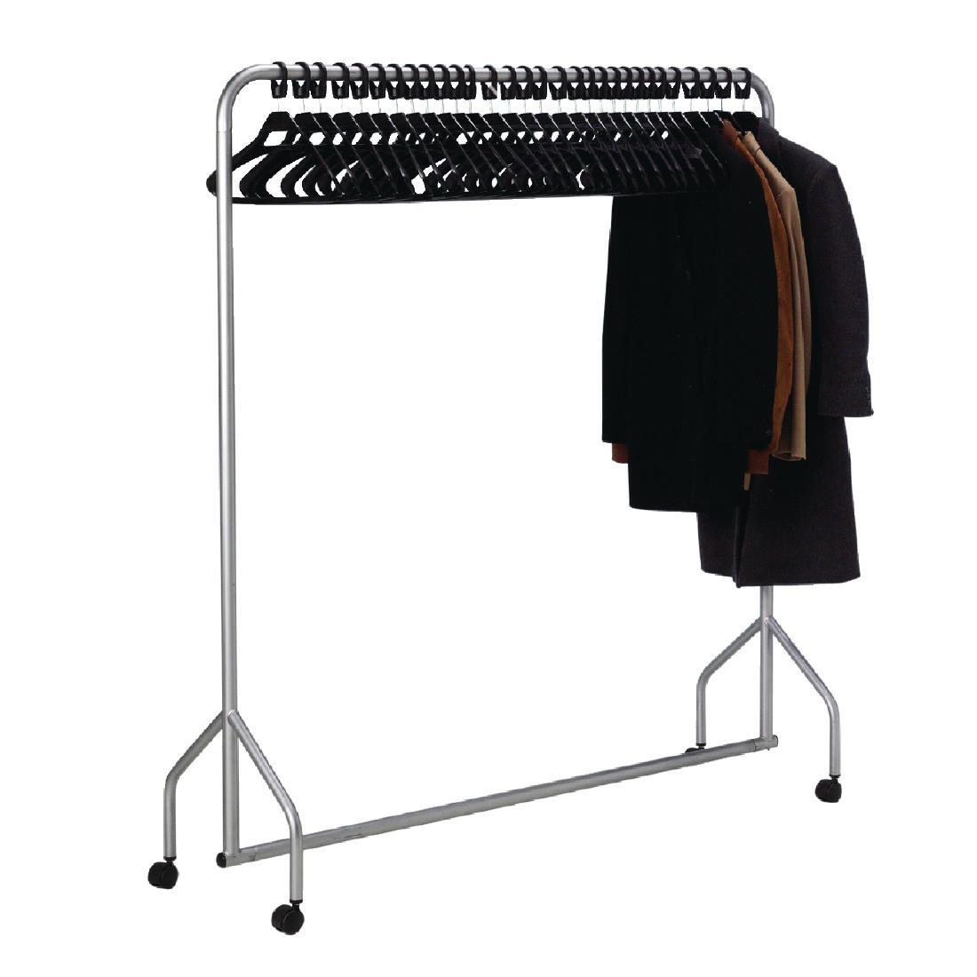 Metal Garment Rail with Hangers - T441  - 1