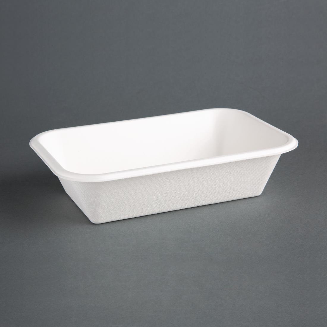 Fiesta Compostable Bagasse Food Trays 32oz (Pack of 50) - DW349  - 1