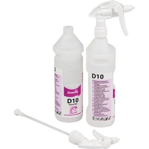 Suma D10 Cleaner and Sanitiser Refill Bottles 750ml (Pack of 2) - CC116  - 1