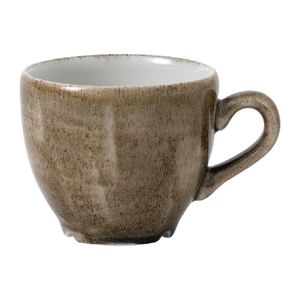 Stonecast Patina Antique Taupe Espresso Cup 3.5oz (Pack of 12) - FJ922  - 1