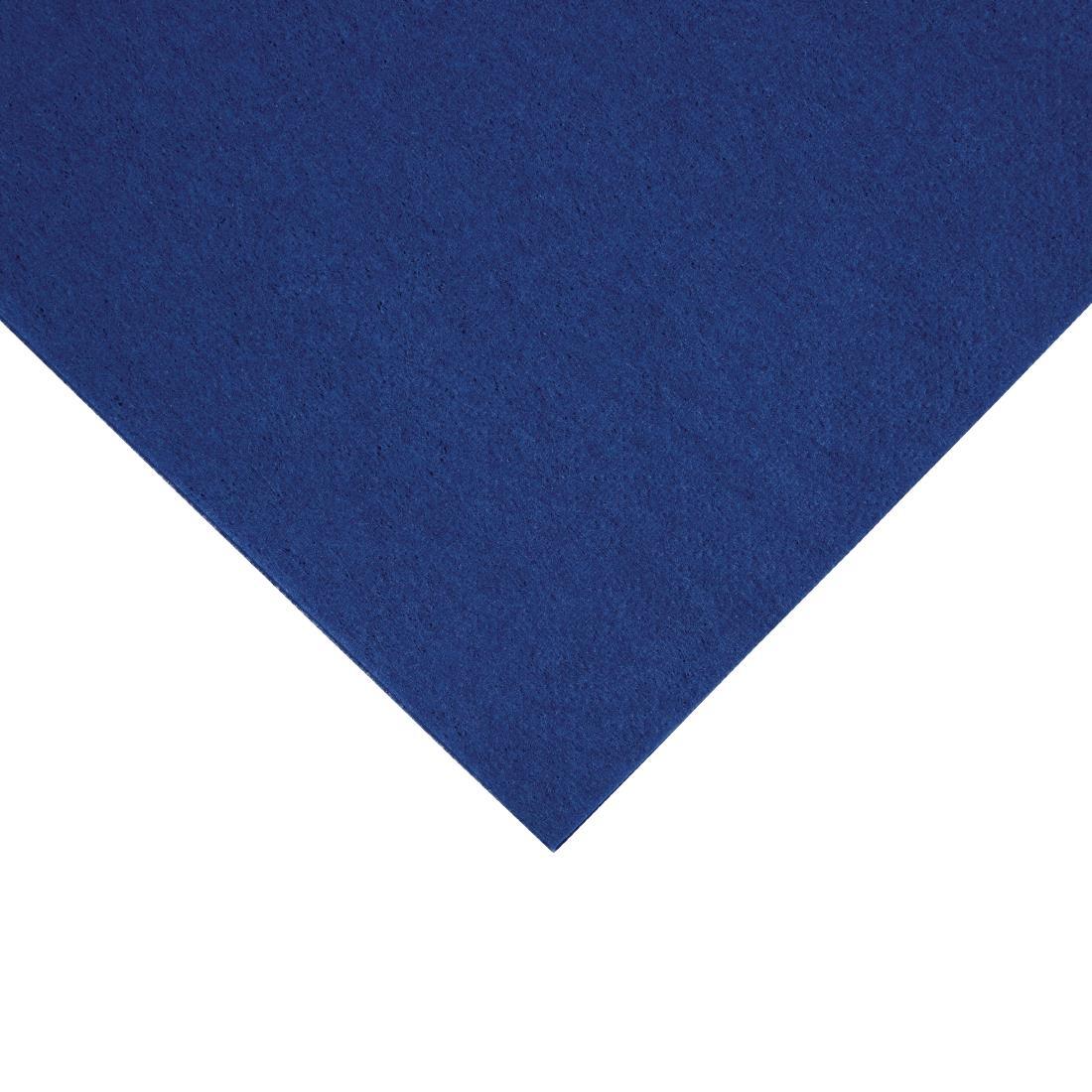 Fiesta Recyclable Lunch Napkin Blue 33x33cm 2ply 1/4 Fold (Pack of 2000) - FE224  - 2