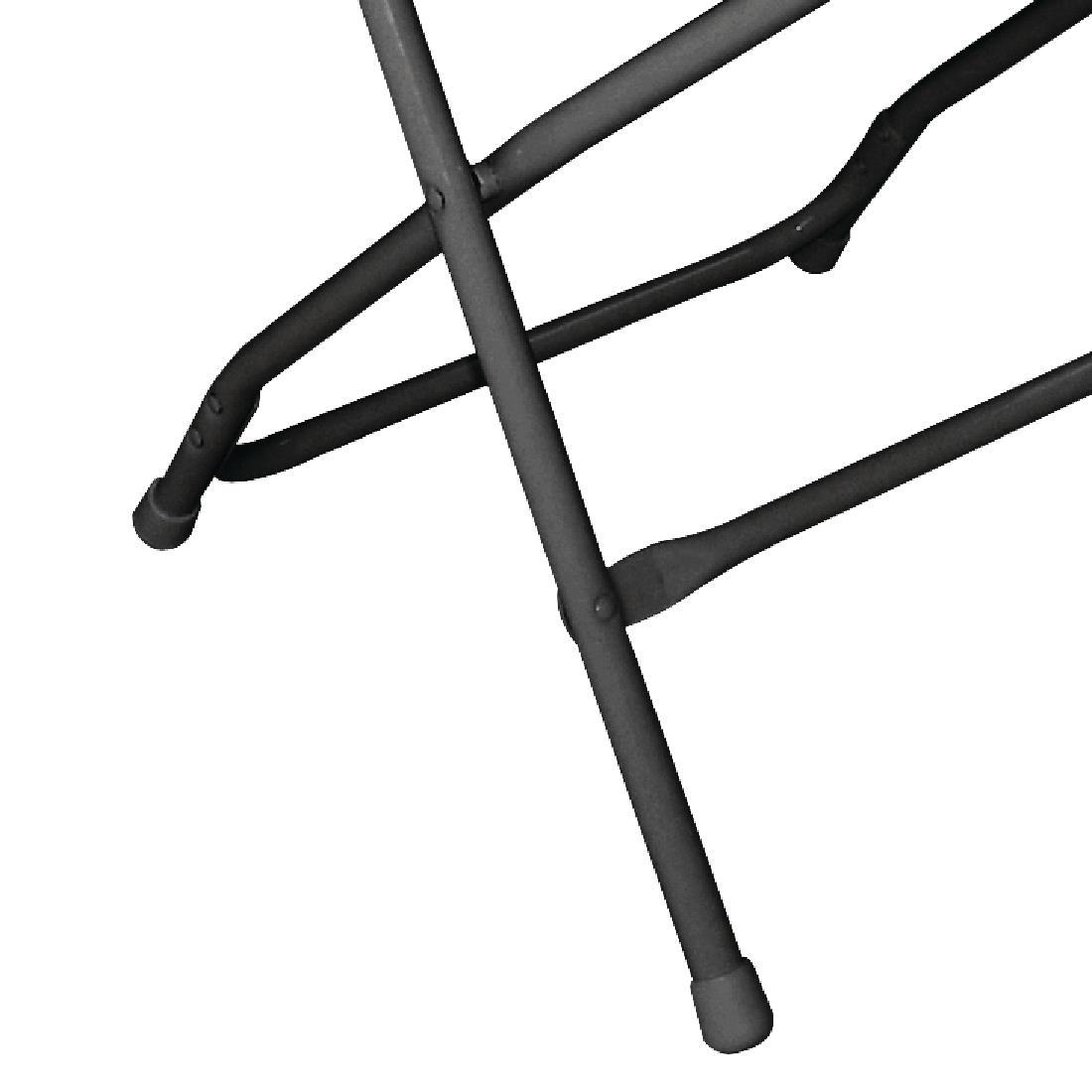Bolero PP Folding Chairs Black (Pack of 10) - GD386  - 5