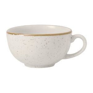 Churchill Stonecast Barley White Cappuccino Cup 280ml (Pack of 12) - FR035  - 1