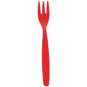 Olympia Kristallon Polycarbonate Fork Red (Pack of 12) - DL118  - 2