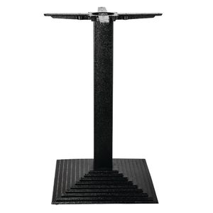 Bolero Cast Iron Step Square Table Base - CE153  - 1