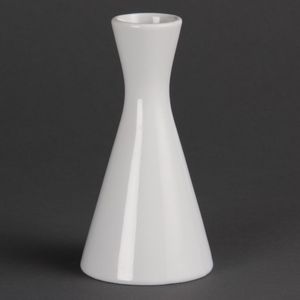Olympia Whiteware Bud Vases 140mm (Pack of 6) - CB701  - 1