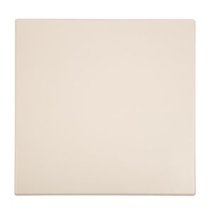Bolero Pre-drilled Square Table Top White 600mm - GG637  - 1