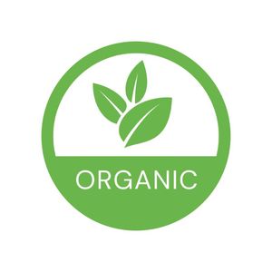 Vogue Removable Organic Food Packaging Labels (Pack of 1000) - FD437  - 1