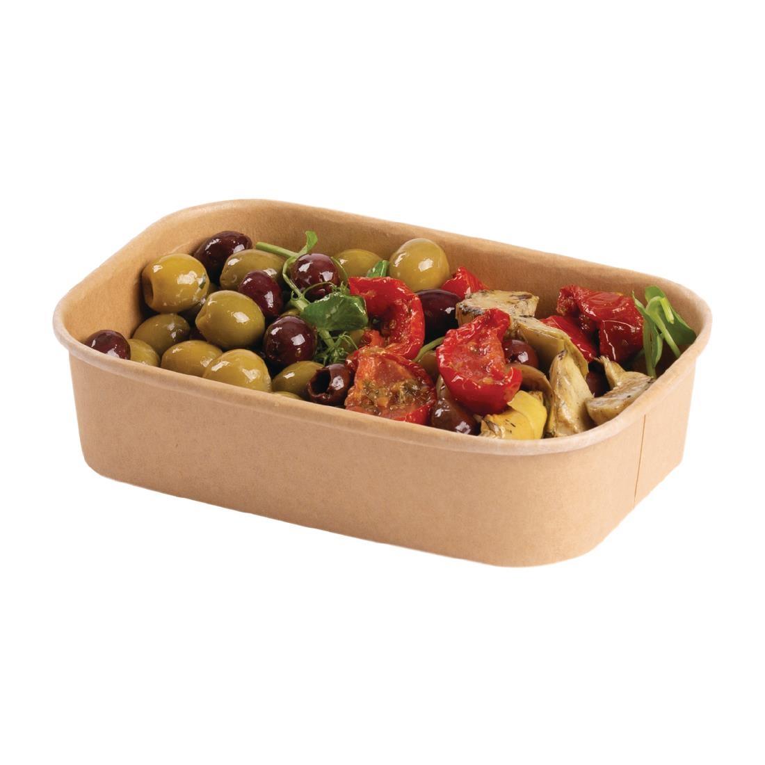 Colpac Stagione Recyclable Microwavable Food Boxes 500ml / 17.5oz (Pack of 300) - FP457  - 1