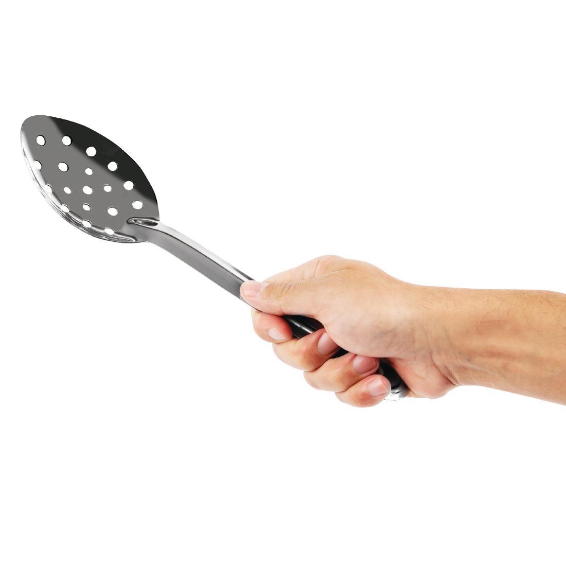 Vogue Perforated Serving Spoon 11" - J631  - 4