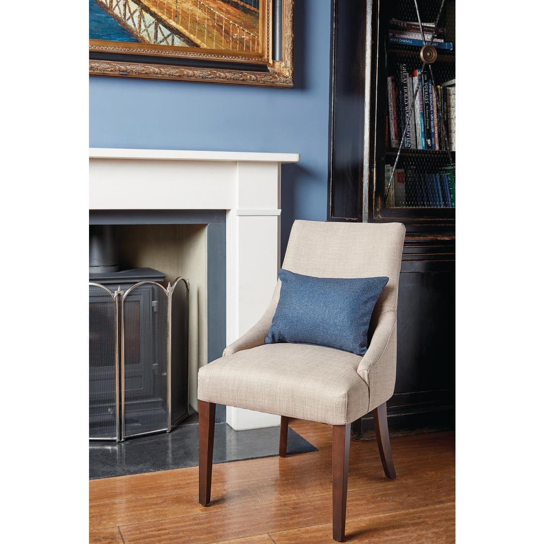 Bolero Neutral Finesse Dining Chairs (Pack of 2) - CF367  - 10