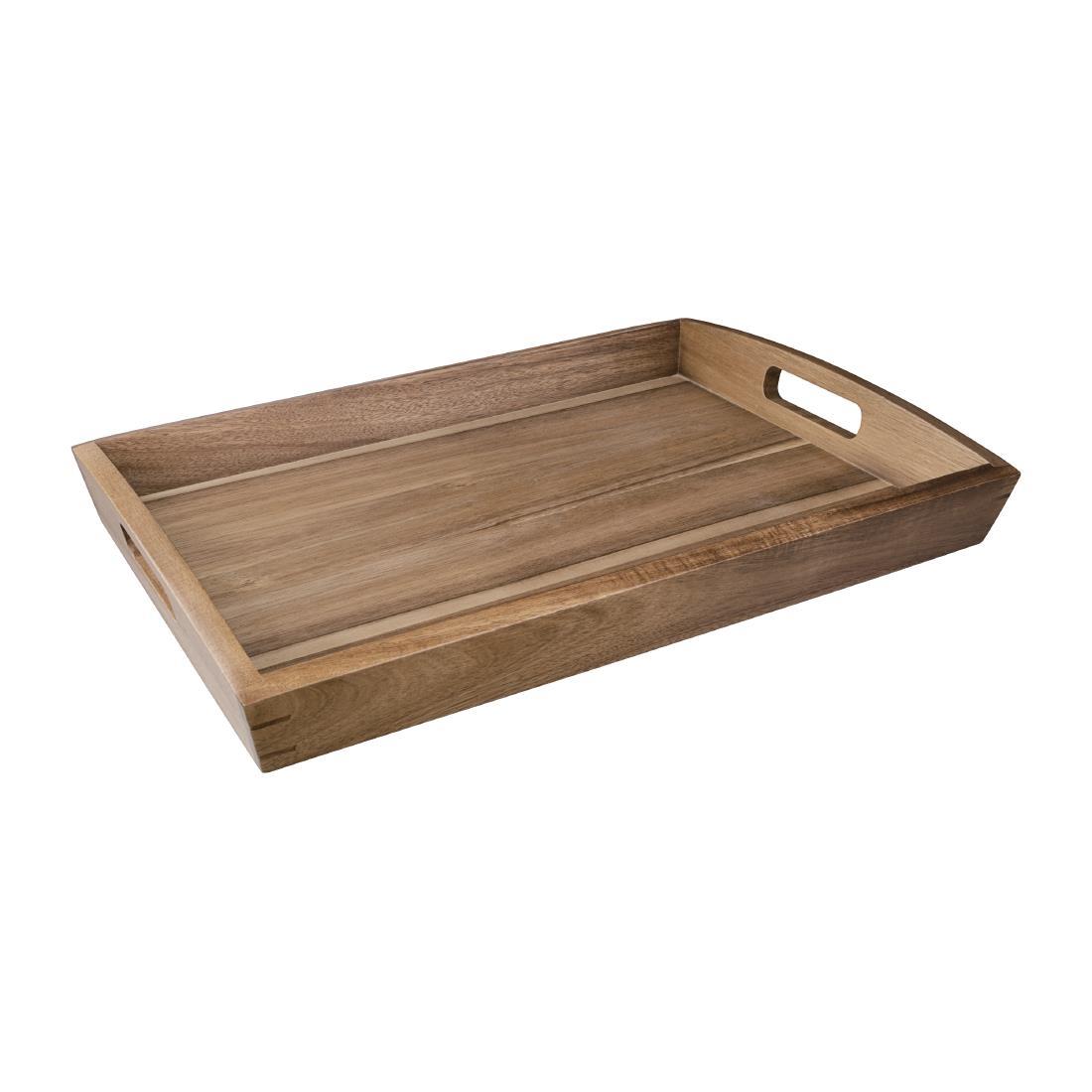 Olympia Large Acacia Wood Butler Tray 510mm - GM266  - 1