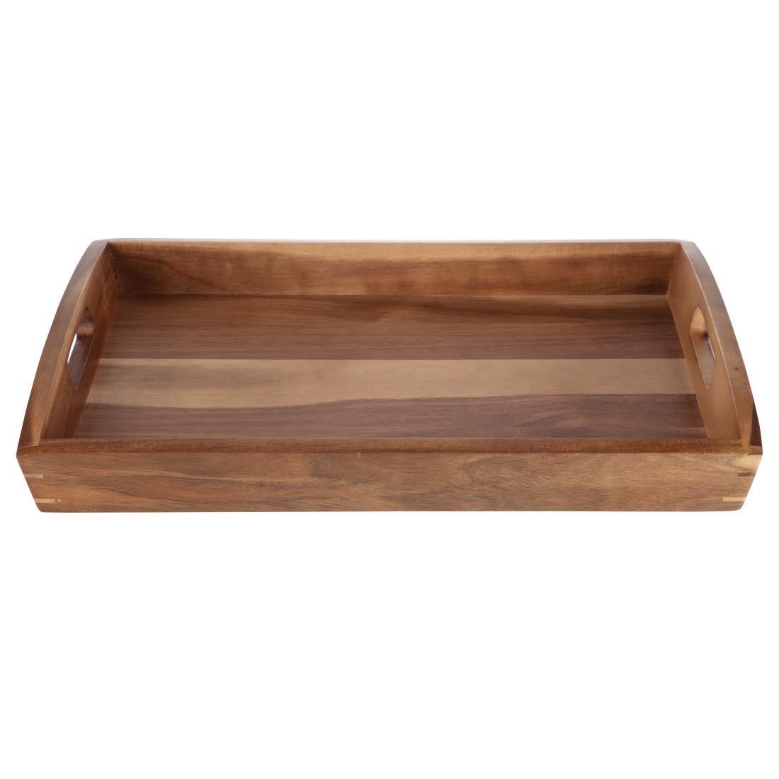 Olympia Large Acacia Wood Butler Tray 510mm - GM266  - 3