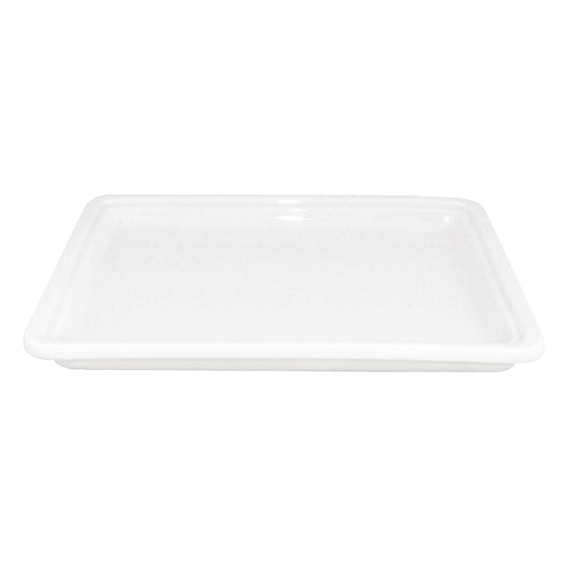 Olympia Whiteware 1/2 Half Size Gastronorm 30mm - CD716  - 3