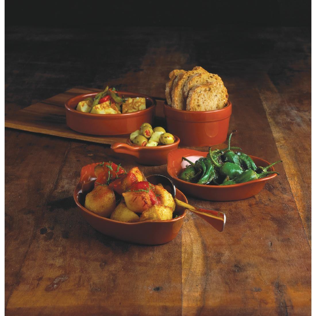 Olympia Rustic Mediterranean Large Dishes 134mm (Pack of 6) - CD741  - 2