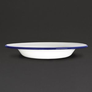 Olympia Enamel Soup Plates 245mm (Pack of 6) - GM513  - 1